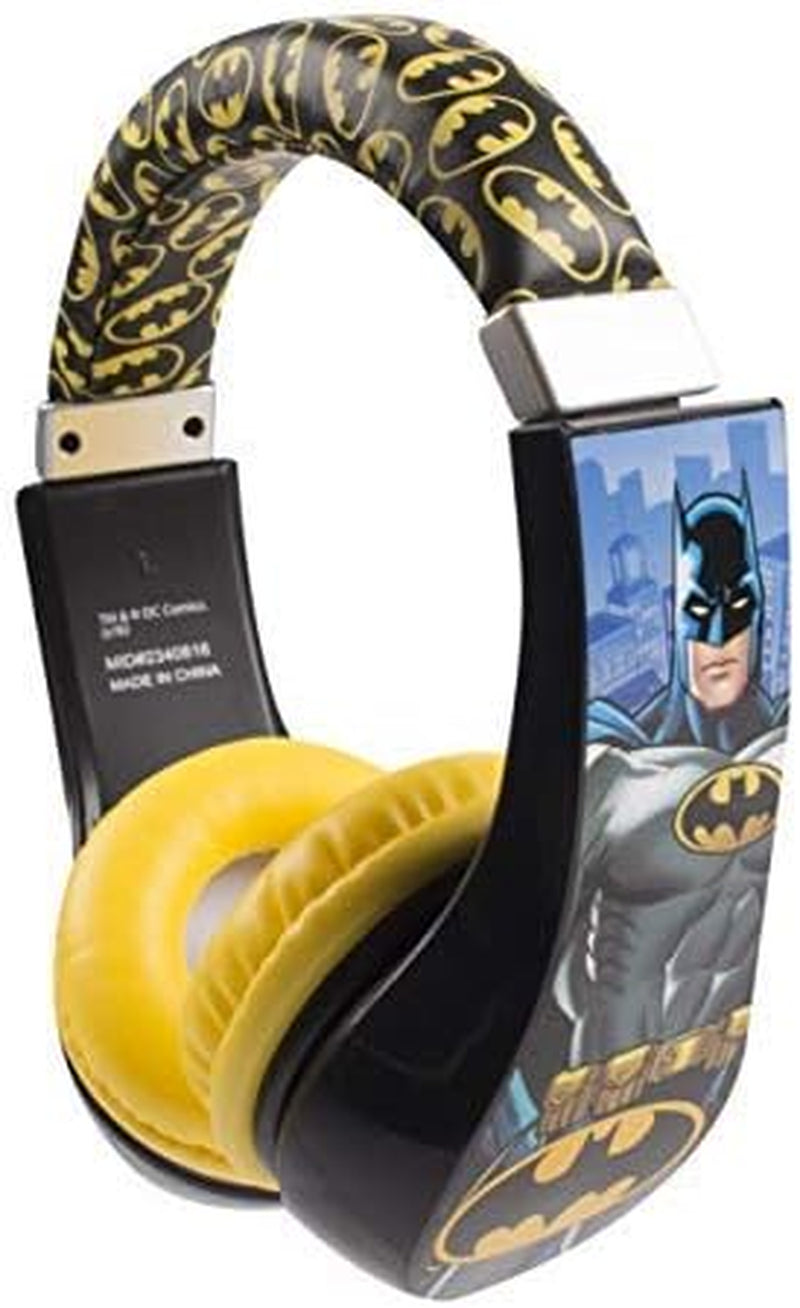Kids Safe over the Ear Headphones, Volume Limiter for Developing Ears, 3.5MM Stereo Jack, Recommended for Ages 3-9